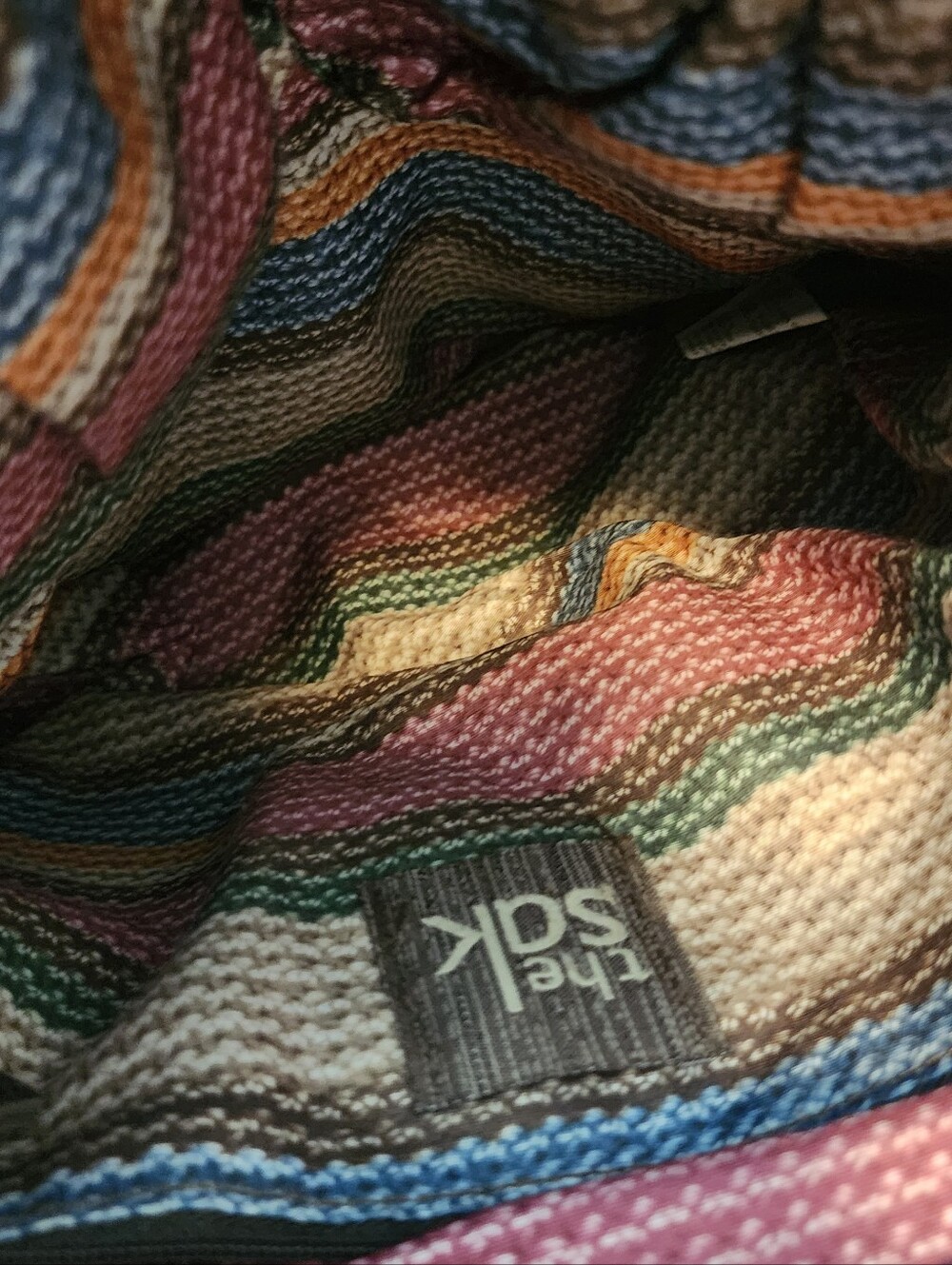 The Sak Brown & Cream Patterned Messenger Bag - Picture 5 of 5